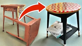 How to Update Old Stools. Restoration of Old Furniture by Polkilo 3,267 views 3 months ago 9 minutes, 49 seconds