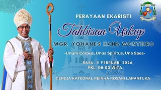 Perayaan Tahbisan Uskup Larantuka Mgr. Yohanes Hans Monteiro - Gereja Katedral Larantuka
