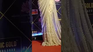 Tina Datta Looks Gorgeous In Saree At The Iconic D Awards 2023