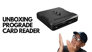 Unboxing ProGrade Digital CFexpress Type B and SD UHS-II Dual-Slot Memory Card Reader  USB 3.2 Gen 2