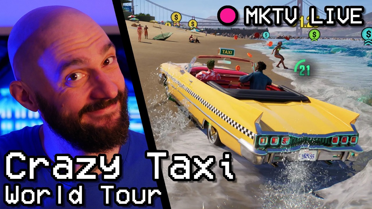 Crazy Taxi World Tour: Closed Network Test on PS5 🔴 MKTV Live thumbnail