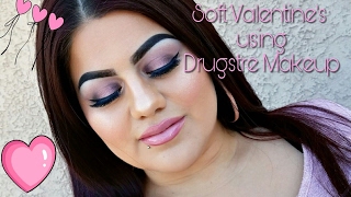 Soft Valentine's Look Using Drugstore Makeup screenshot 2