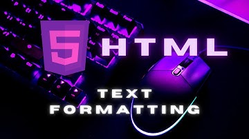 Learn HTML Text Formatting in 2024 | HTML Tutorial for Beginners.