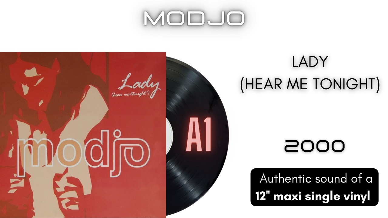 【極美品】Modjo/Lady (Hear Me Tonight) 12インチ Modjo - Lady (Hear Me Tonight) [12'' maxi single] - YouTube