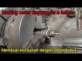 Making Outer Keyway on a Lathe | Buat Alur Pasak dengan Mesin Bubut