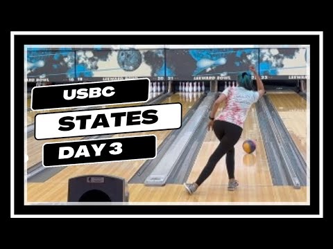 USBC State Tournament Day 3 | 2023 | Bowling | Vlog | Corie Kuia