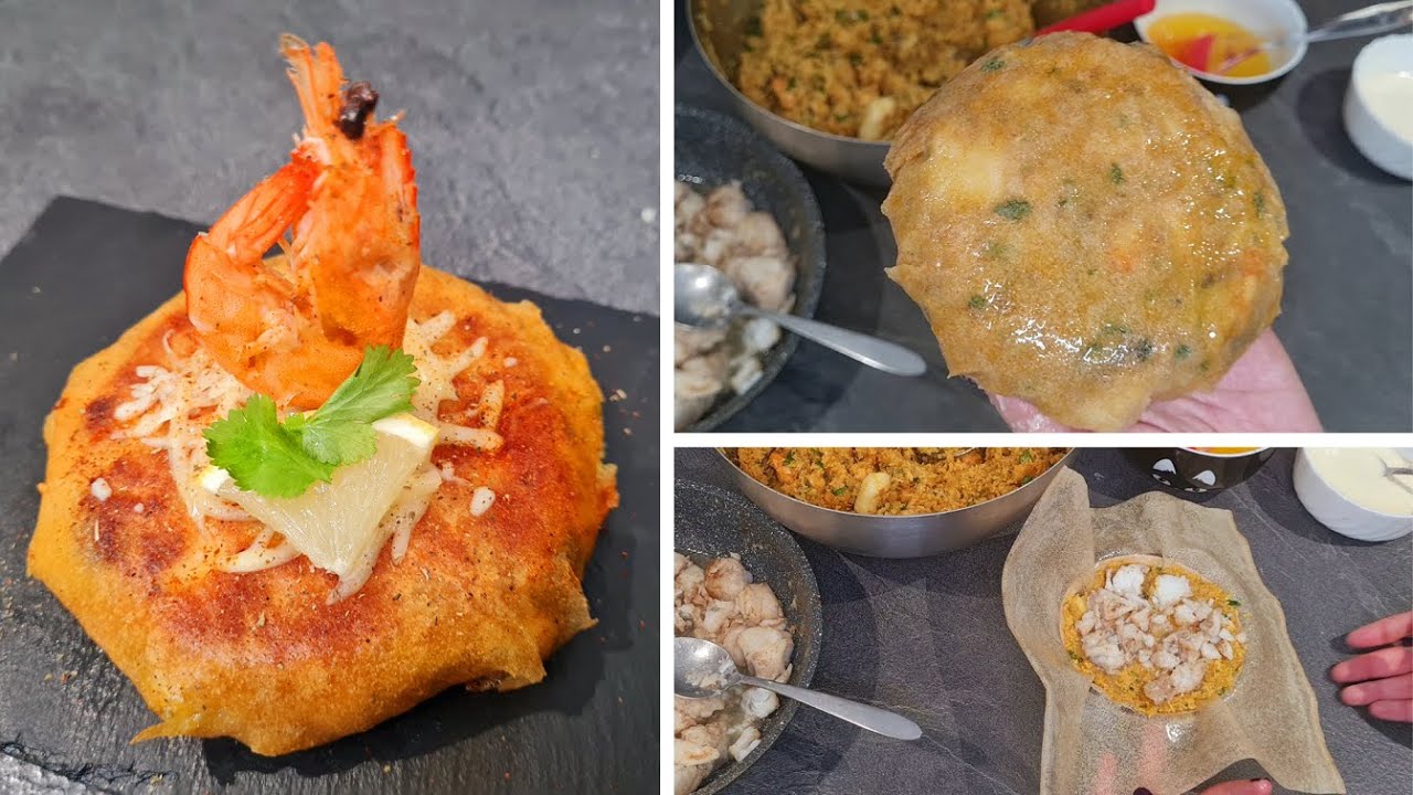 MINI PASTILLAS AUX FRUITS DE MER _ RECETTE AVEC ou SANS THERMOMIX