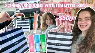 COME SEPHORA SHOPPING WITH ME AND MY LITTLE SISTER 🛍️ Sephora sale edition