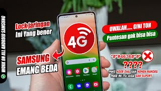 SAMSUNG EMANG BEDA | Tips Agar Jaringan 4g Stabil Dan Kenceng Gak Naik Turun ~ Lock Jaringan screenshot 2
