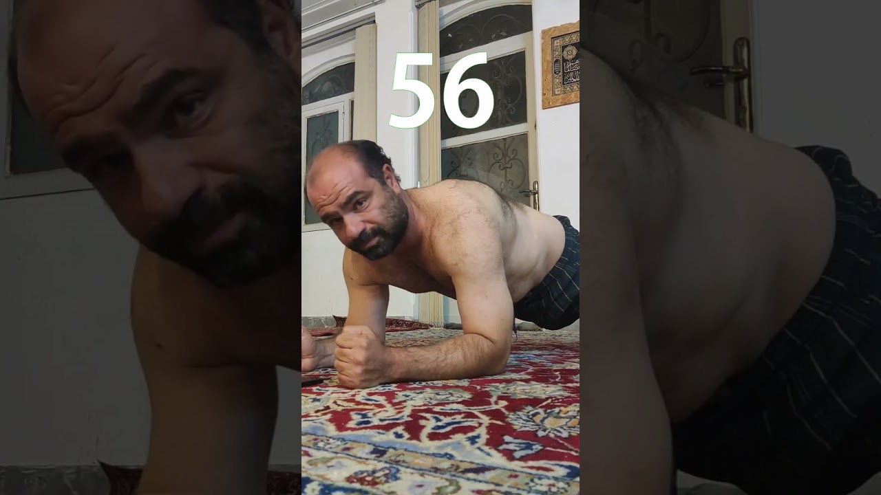 1 minute plank.One kidney.No excuses. #Shorts