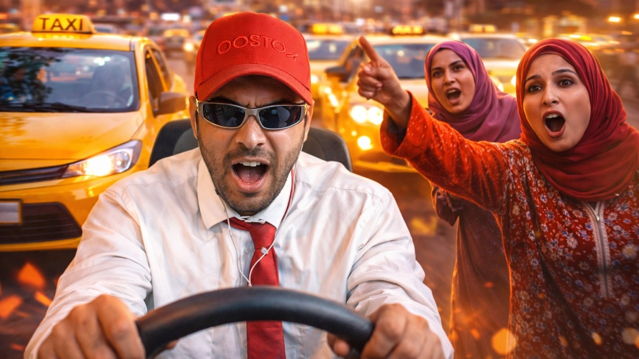 😂 شوف Ilyase Elmalki كيفاش عايش دور Taxi Roleplay بجدية كاملة… الجمهور مات بالضحك! 🚨🔥