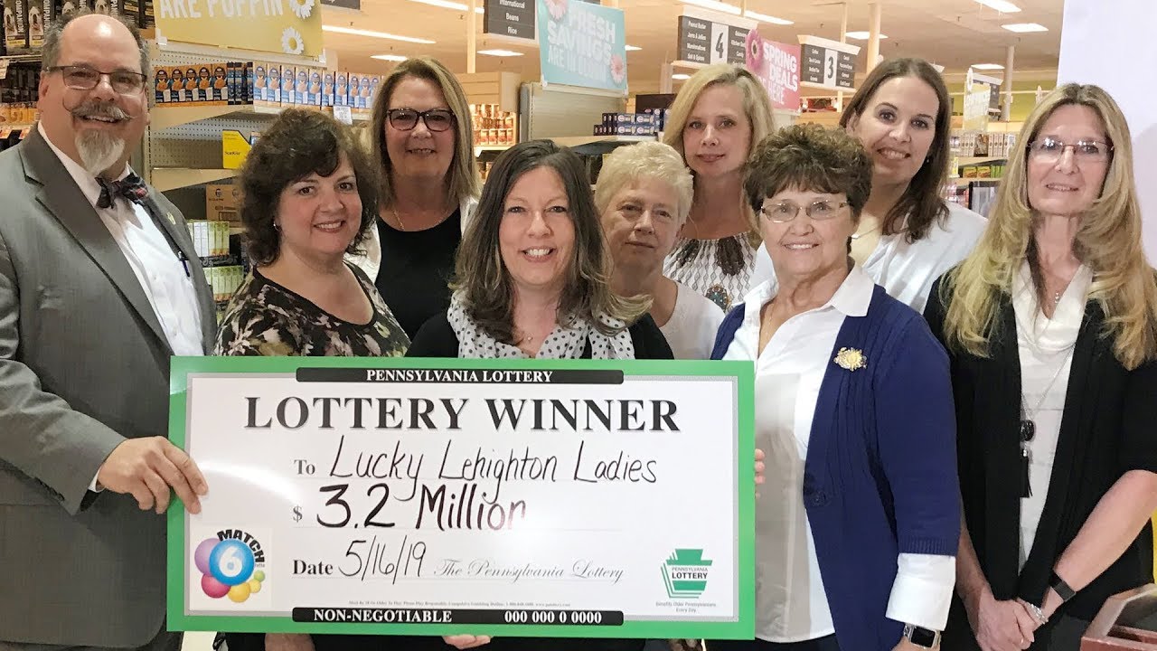 PA Lottery Winners Lehighton Ladies YouTube