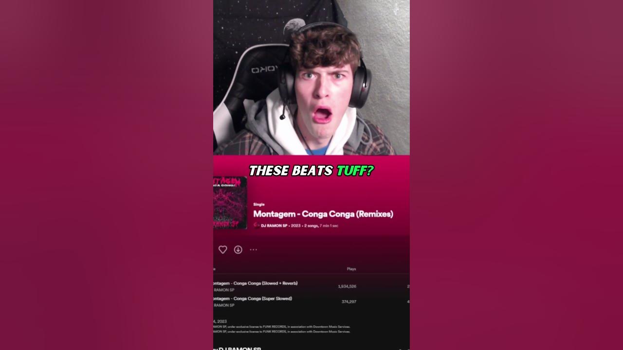 Montagem Conga Conga better Slowed as a Brazilian Phonk Song?!