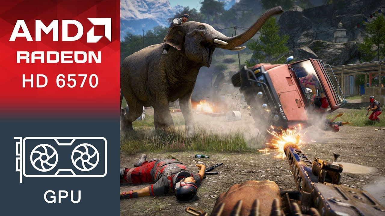 Far Cry 4 Gameplay Radeon HD 6570