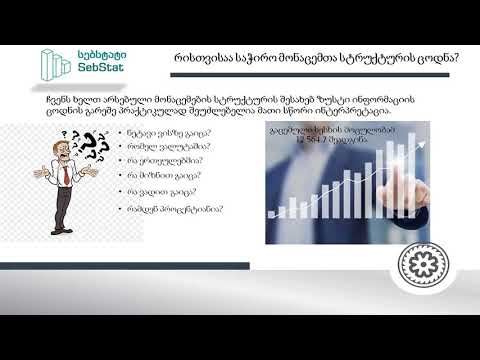 ₾ 4 როგორ განვსაზღვროთ მონაცემთა სტრუტურა