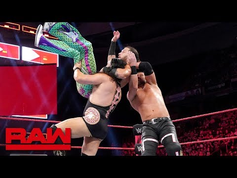 Breezango vs. The B-Team: Raw, May 21, 2018