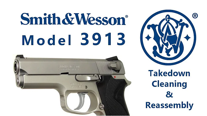 Smith & Wesson Model 3913 Takedown, Cleaned and Reassembled