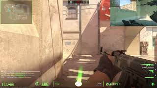 CS2 Mirage Ace &amp; 1v4 Clutch B-Site