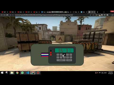 Create C4 Bomb Using HTML, CSS, Javascript.!!!