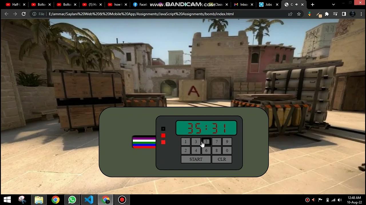 Create C4 Bomb Using HTML, CSS, Javascript.!!! YouTube