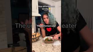 How Different Men Eat the 🐱