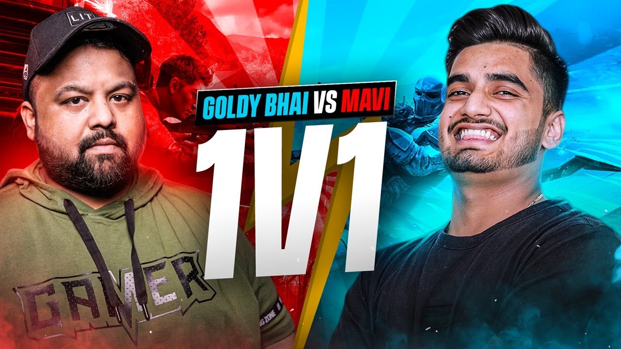 THE EPIC 1V1 - 8BIT GOLDY Vs MAVI | Funny BGMI Highlights