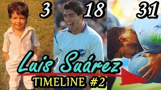 Timeline Luis Suarez | De 3 a 31 años | Timeline #2