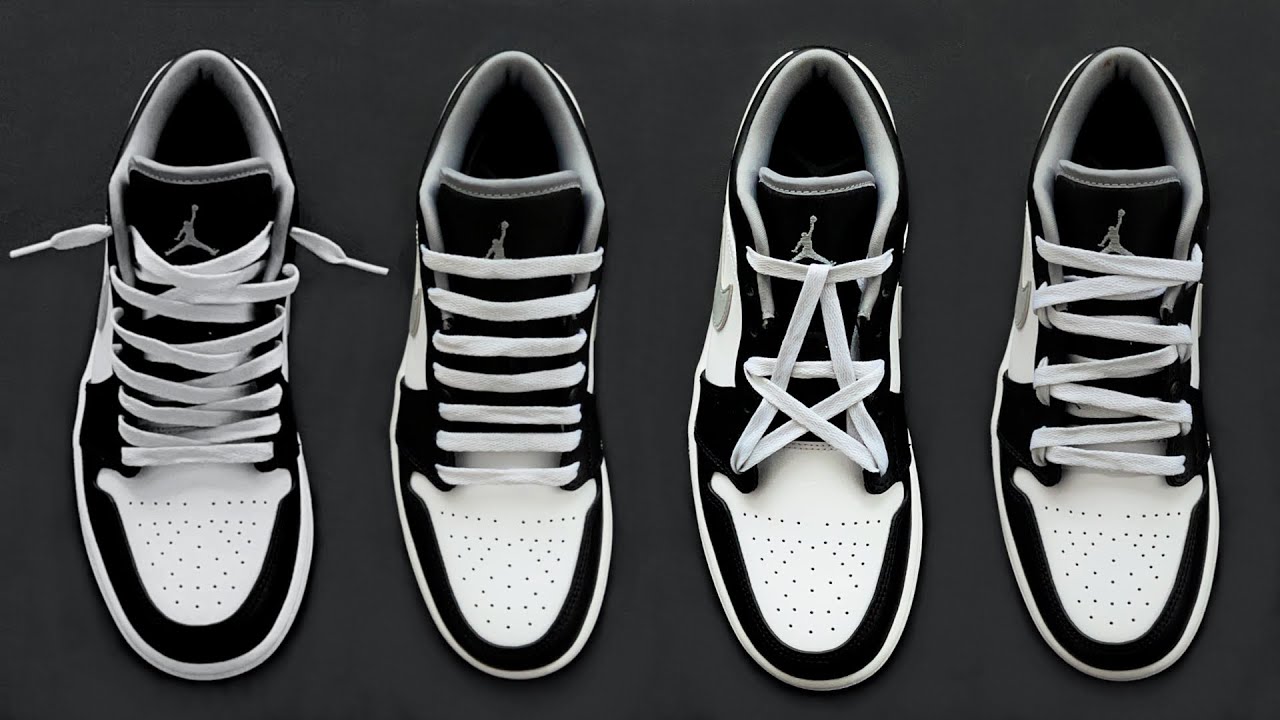 5 WAYS HOW TO LACE NIKE AIR JORDAN 1 