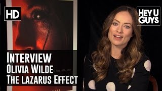 The Lazarus Effect - Olivia Wilde Interview (Horror Movie 2015)
