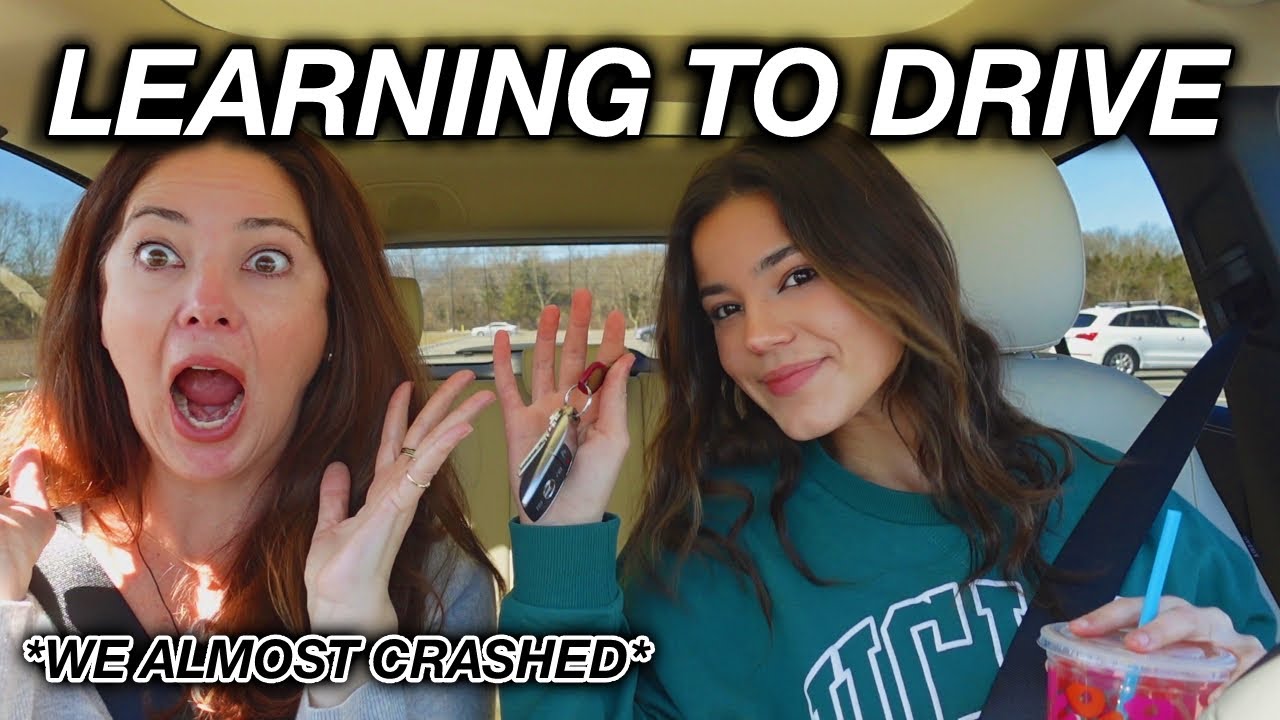DRIVING FOR THE FIRST TIME!! (feat. My Mom)