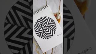 Easy 3D Optical Illusion Drawing 😱🔥 #Shorts