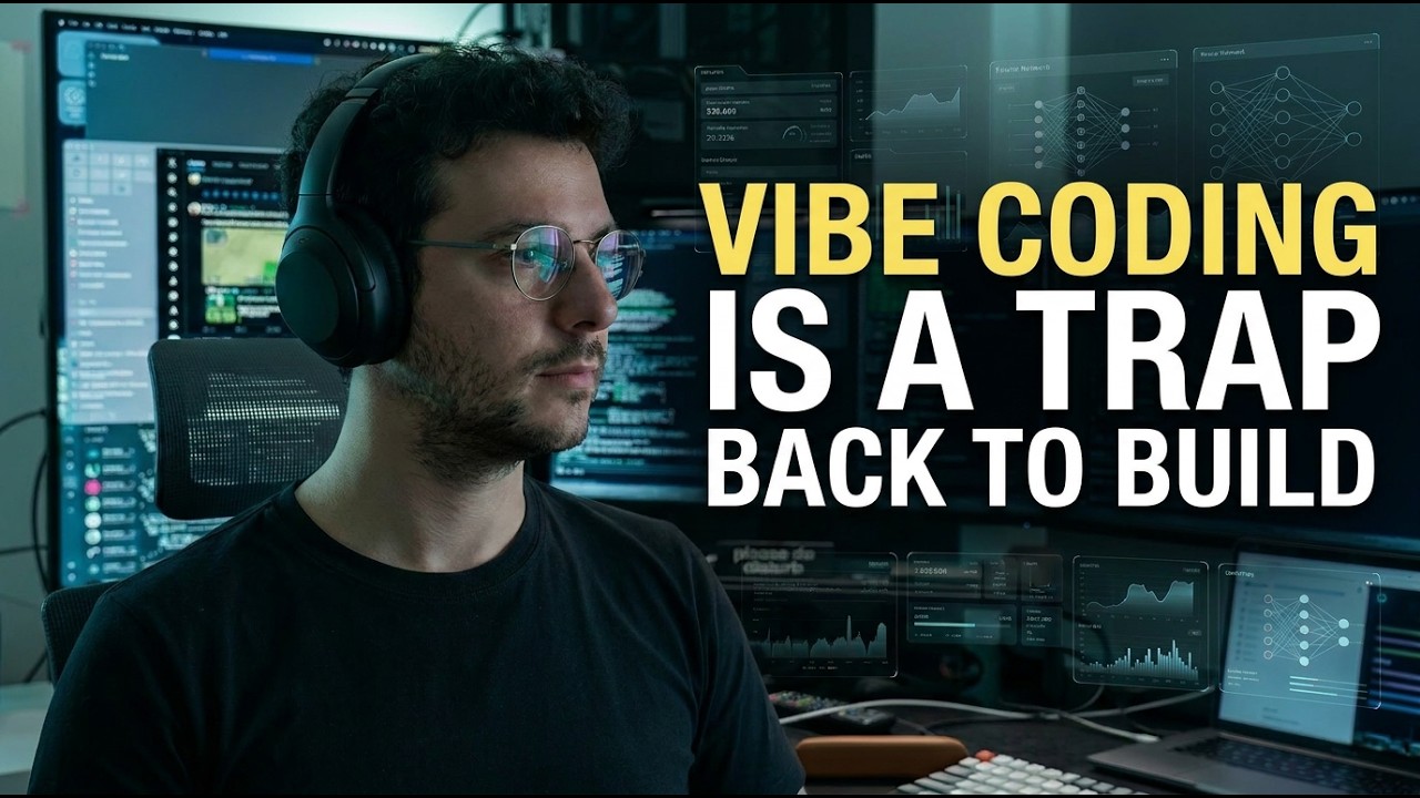 Vibe coding is a trap. Back to build.