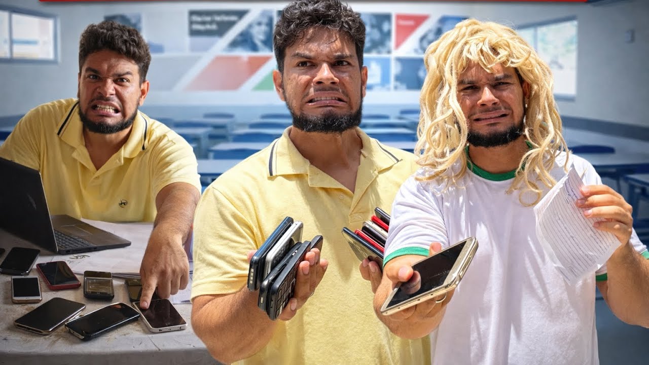 QUANDO O PROFESSOR RECOLHE O CELULAR 