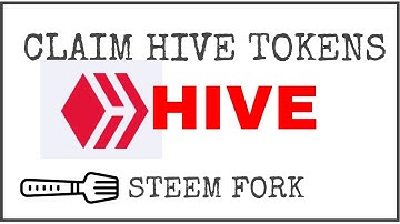 How to Claim Your Hive Tokens from the Steem Fork