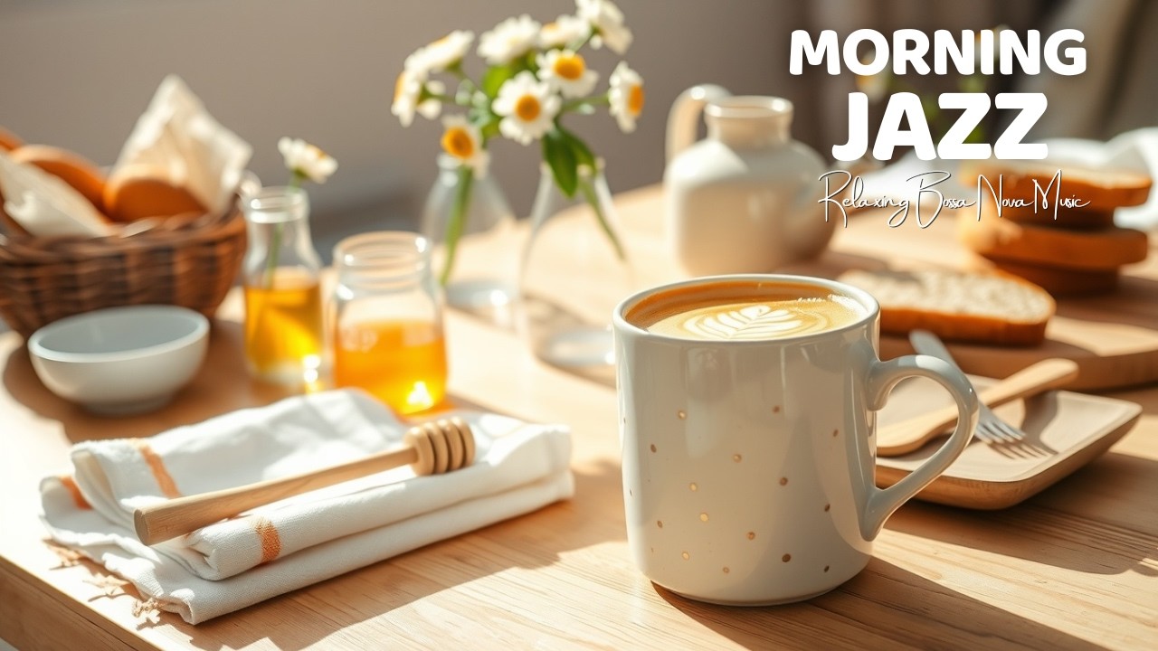 Cozy Coffee Bossa Nova Jazz ☕ Calm Morning Music for Studying & Working