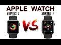 Apple Watch Series 3 vs Series 4 Comparison