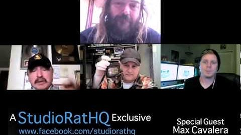 Max Cavalera interview behind the scenes. A Studio Rat HQ podcast # 10