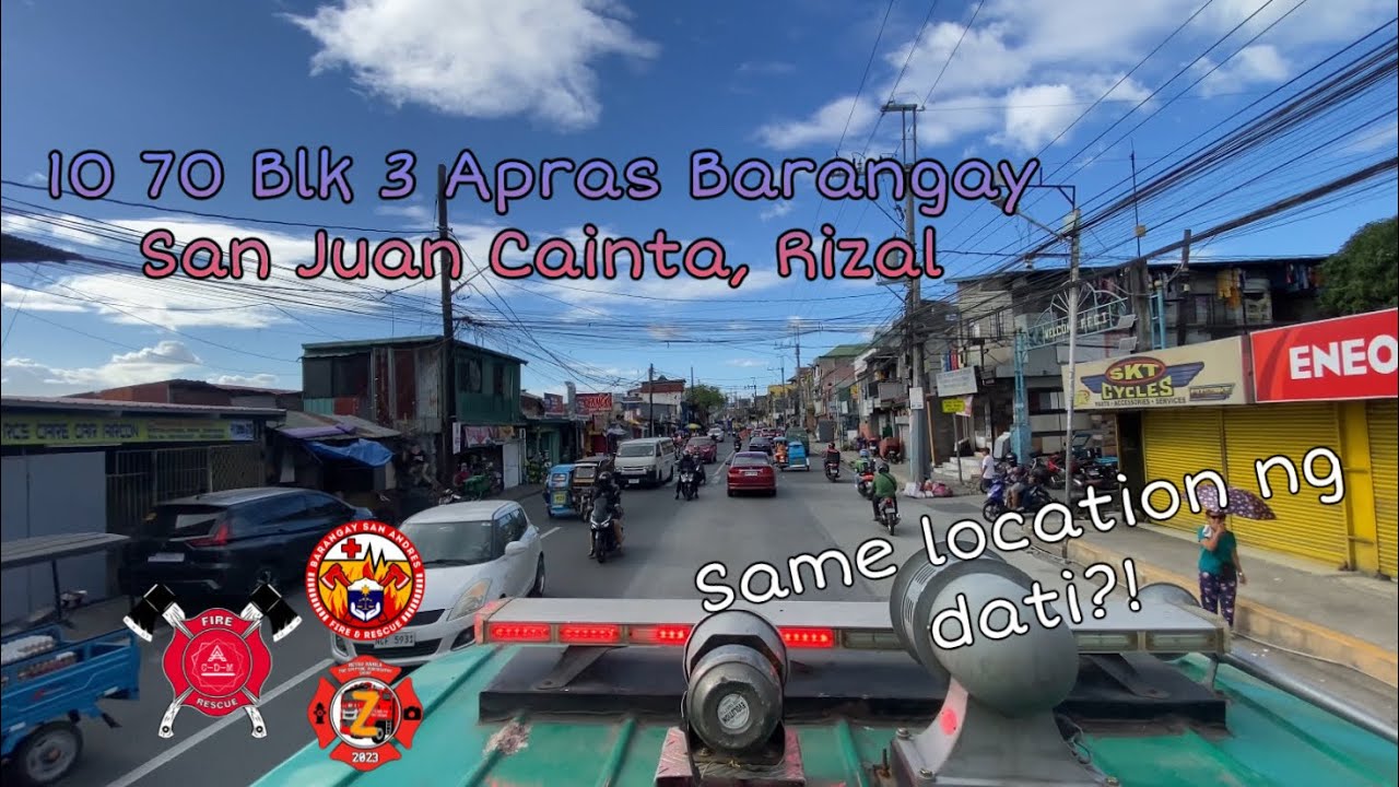 10 70 Blk 3 Apras Brgy San Juan Cainta, Rizal (Verified Electrical Fire) || BSAFRB 5th Run
