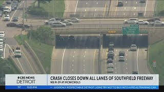 Michigan State Police investigates shooting incident on Southfield Freeway