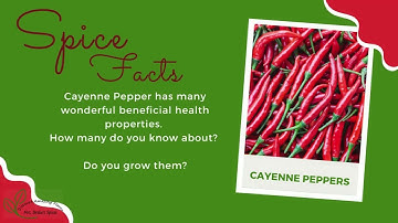 Spice Facts Cayenne Pepper