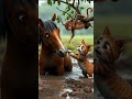 kids cartoon Billi ghoda aur chirpanji ki kahani cartoon video #petshub #gameape