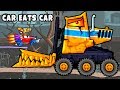 Car Eats Car Game - Boss Chewer VS Red Car Beetle - Flash Online Games PC