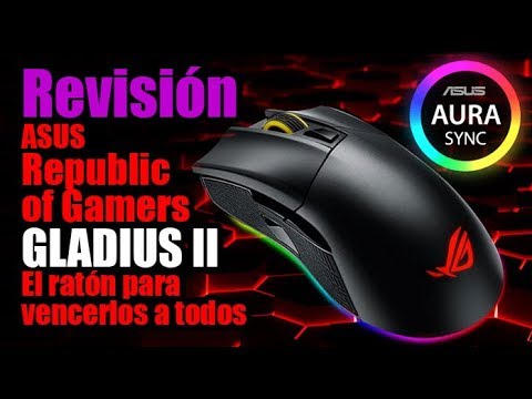 Preciso y al grano, el mouse más balanceado para Shooters ASUS ROG Gladius II REVISION- DrogaDigital