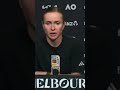 Elina Svitolina on facing Coco Gauff next in the Australian Open Quarterfinals: