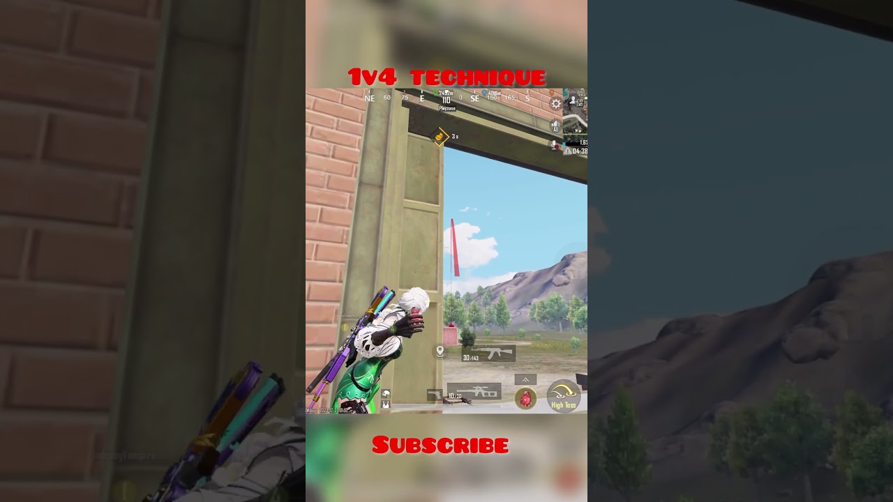 BGMI , pubg , how I wiped this squad , 1v4 , esports tactics , tips and tricks