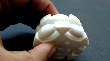 omni wheel 3d printed in one assembly