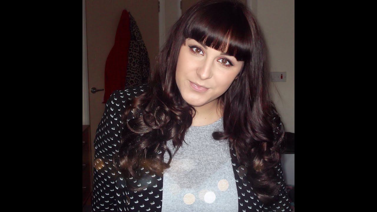 Hair Tutorial Sallys Glitz & Glam 1/2 Hair Piece YouTube