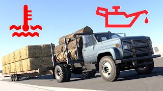 BeamNG Pulling Test With No Oil And Coolant!