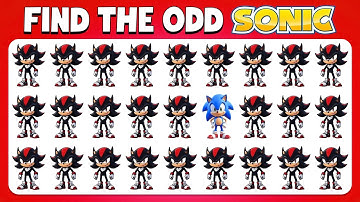 Find the ODD One Out - Sonic the Hedgehog 3 Edition 🔥🦔💙 | 30 Epic Levels Quiz