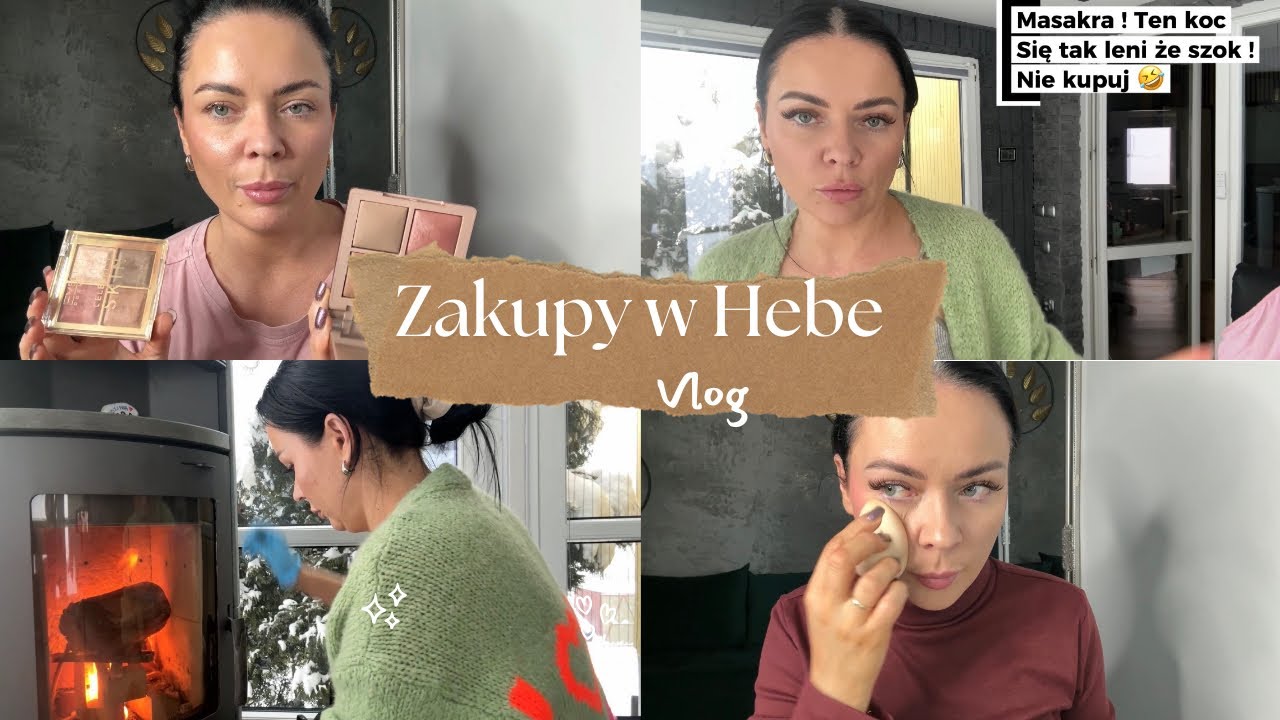 ZAKUPY KOSMETYCZNE Z HEBE I PLANY NA WAKACJE 